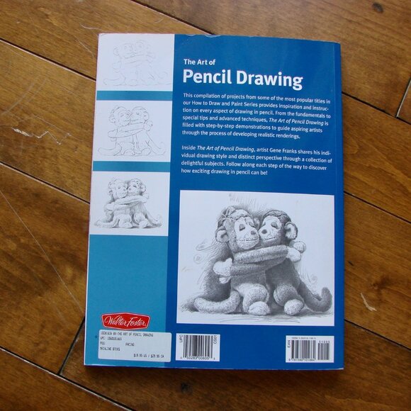 The Art of Pencil Drawing Gene Franks 2004 Techniques Still Life People Animals - Picture 8 of 8